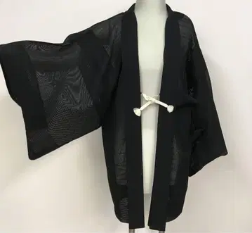 얇은 명주 겉옷, 여름 겉옷, 구름 무늬, 여름 기모노