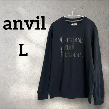 anvil [L] 로고스웨트 블랙