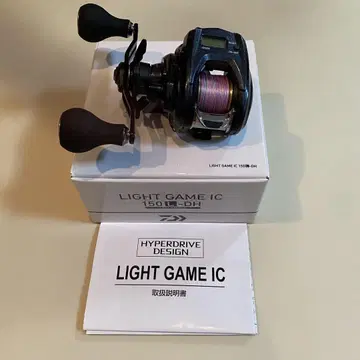 LIGHT GAME IC 150L-DH 낚시릴