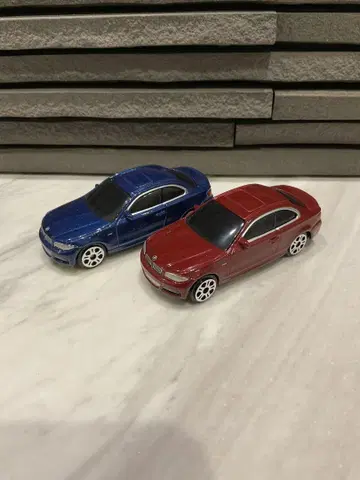 BMW 1 시리즈 쿠페 1 시리즈 쿠페 미니카 2대 세트