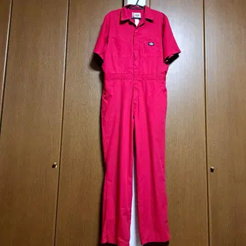 디키즈 Dickies 작업복 M 작업옷 오버롤 반팔 얇은 소재