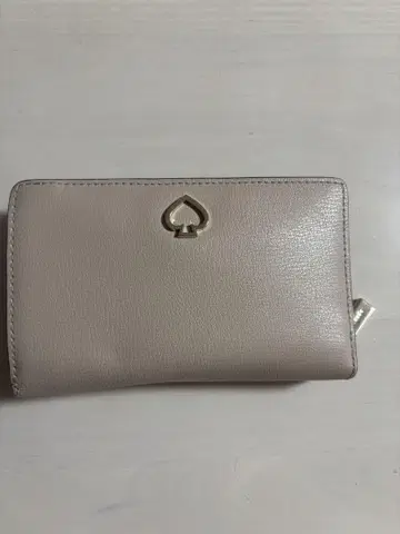 Kate Spade 이중 지갑 베이지 핑크