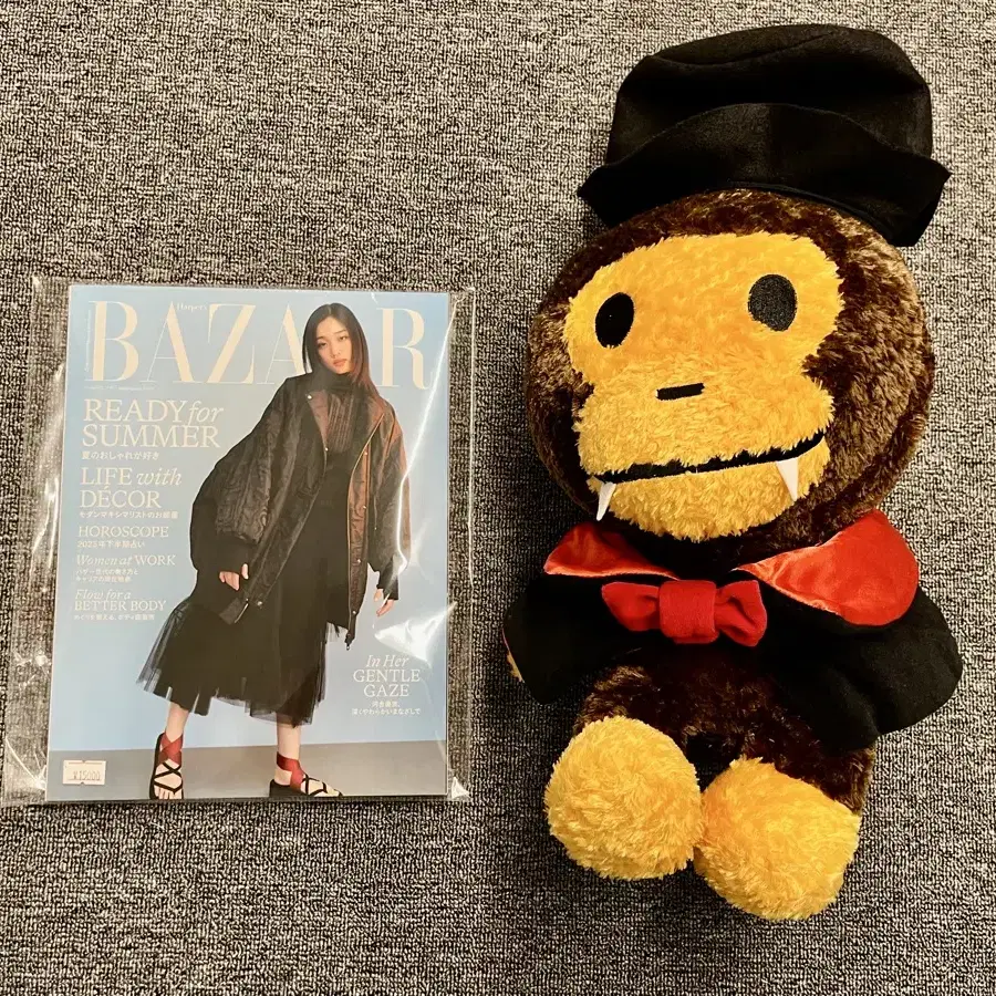 BAPE | 베이프 Bape Baby Milo Plush Doll Keychain Denim Doll