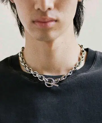 WYM LIDNM 크로스 링크 짧은 목걸이