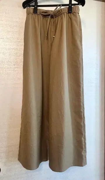 ma couleur 드로스트 와이드 팬츠