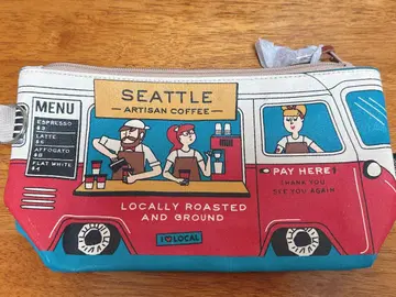 Seattle CHALO coffee stand 파우치