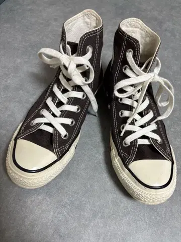 CONVERSE ALL STAR 차콜 그레이 하이컷 스니커즈