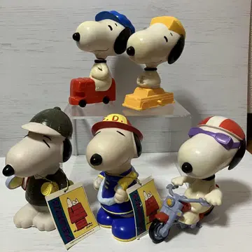 스누피 SNOOPY 피규어 저금통 5종 세트