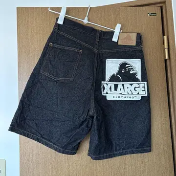 XLARGE 데님 숏 팬츠 32인치