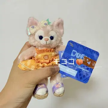 홍콩 디즈니 시리즈 비치 파티 리나벨 봉제 인형 키체인
