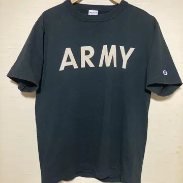 챔피언 T1011 마루도 헤비 웨이트 ARMY 밀리터리 블랙