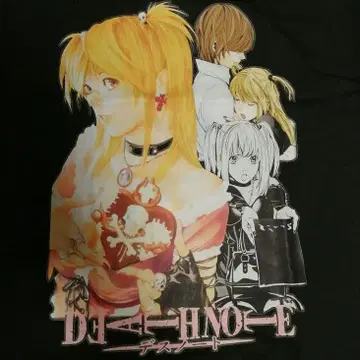 DEATH NOTE 데스노트 티셔츠 XL 사이즈