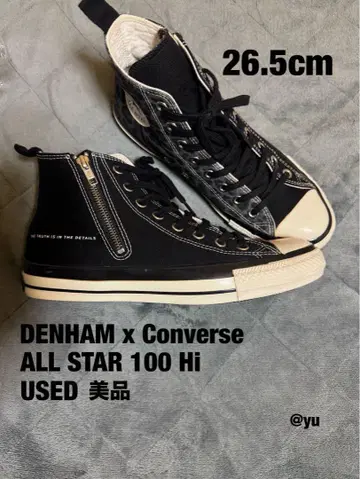 DENHAM x CONVERSE 올스타 100 HI 26.5cm