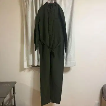 아페쎄 올리브 또는 카키 올인원 점프 수트 S