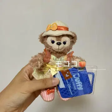 홍콩 디즈니 시리즈 비치 파티 셰리 메이 봉제 인형 키체인