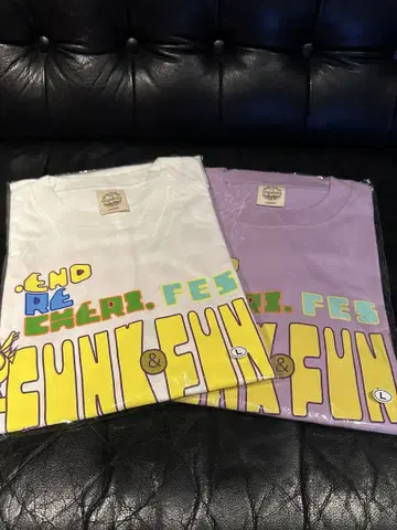 ENDRECHERI MIX AND YOU 페스티벌 티셔츠 2장 세트