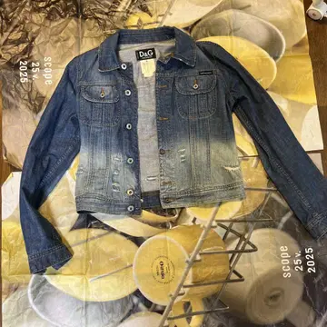 D&G 데님 자켓 S 사이즈 인디고 블루