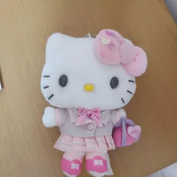 키티 봉제 인형 스트랩 헤이세이