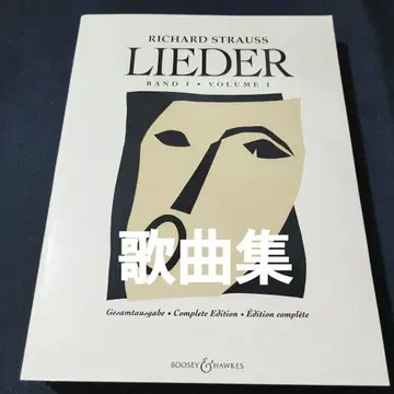 가곡집 리하르트 슈트라우스 가곡집 제1권 악보 선반 Nc20