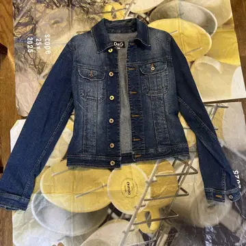 D&G 데님 자켓 XS 다크 데님