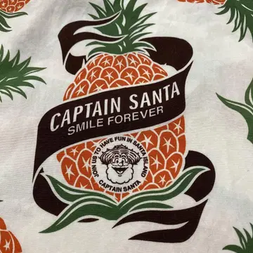 Captain Santa 여름에 딱! 알로하 셔츠 파인애플