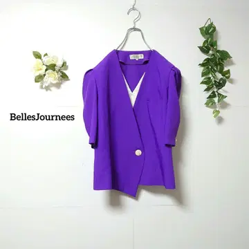 BellesJournees 벨주르네 테일러드 자켓 레트로 디자인