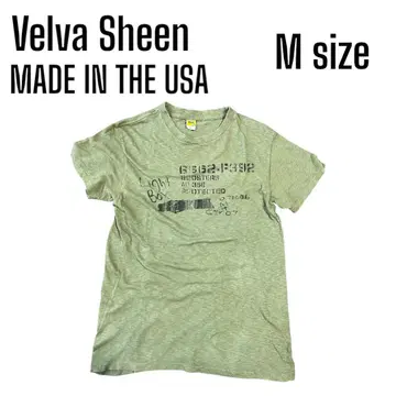 Velva Sheen M 사이즈 티셔츠 made in USA