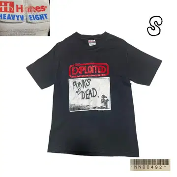 00s THE EXPLOITED 엑스플로이티드 밴드 티셔츠