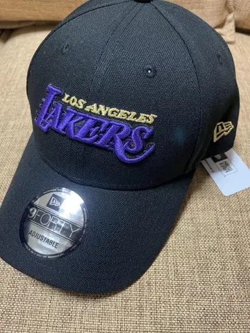 Los Angeles Lakers 9FORTY 캡 블랙