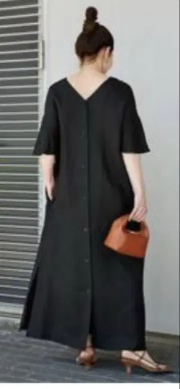 B.C STOCK 린넨 레이온 2way 원피스