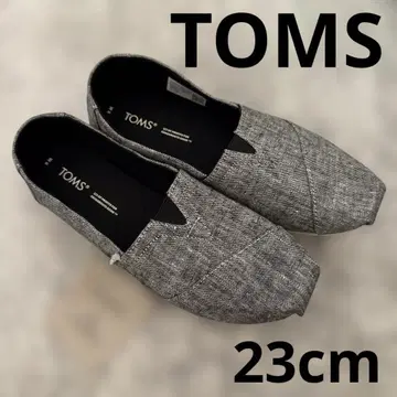 TOMS 토마스 23cm 슬립온 그레이 미사용 새상품 택 포함