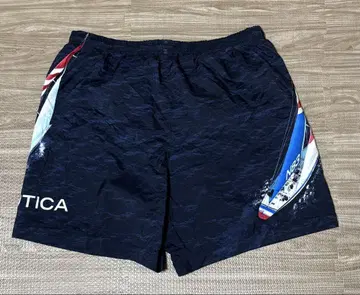 NAUTICA 노티카 세일링 보트 프린트 숏 팬츠