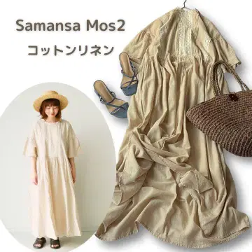 Samansa Mos2 사만사 모스모스 코튼 린넨 원피스