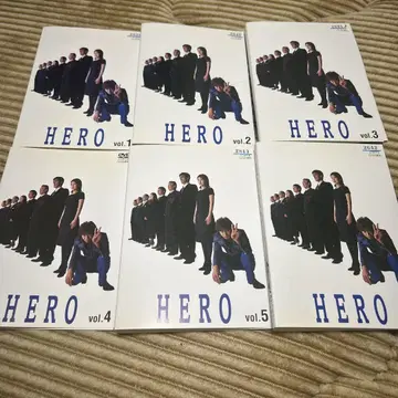 HERO DVD 전 6권 전권 세트 기무라 타쿠야 마츠 타카코
