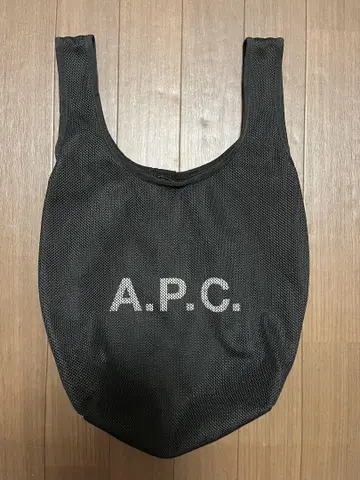 정품! 아페쎄 메쉬 토트백 블랙