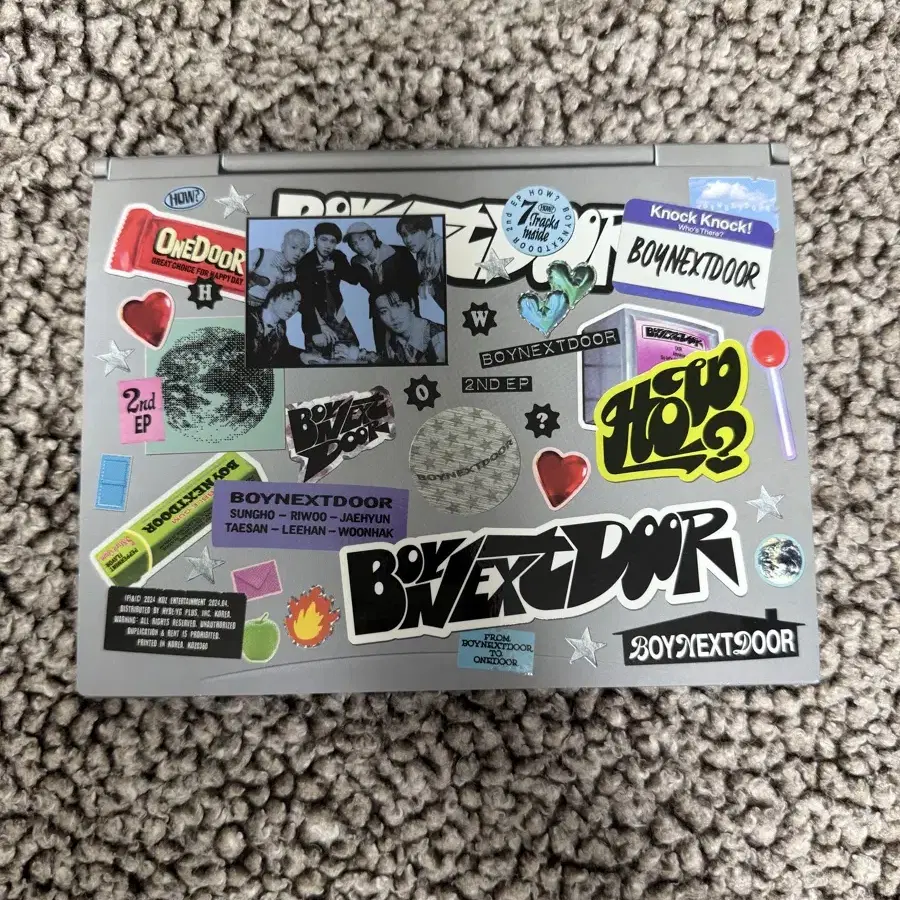11 BOYNEXTDOOR [HOW?](Sticker Ver.) Unsealed Album on