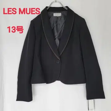 미사용 택 포함 LES MUES 자켓 빅 사이즈 블랙 포멀