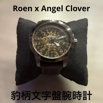 Roen / AngelClover / 콜라보 / 레오파드 / 손목시계