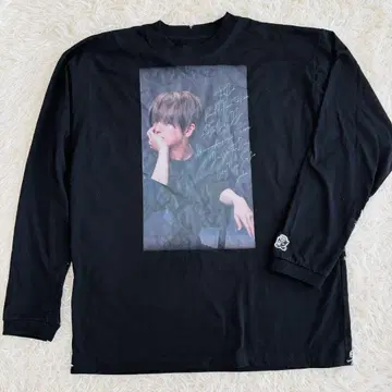 Nissy 4th LIVE 한정판 롱 T 긴팔 블랙 L 사이즈