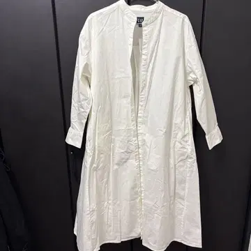 GAP 화이트 셔츠 원피스 S/M