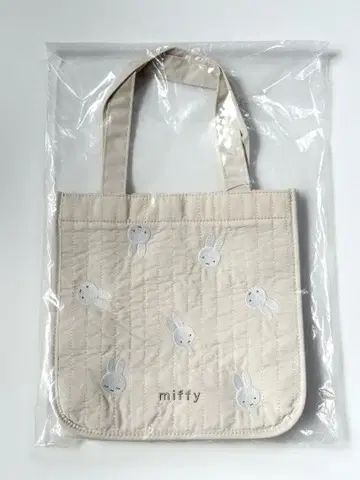 미피 miffy 퀼팅 자수 시리즈 토트백