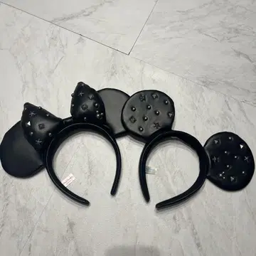 [새상품급] 디즈니 머리띠 가죽 2개 세트