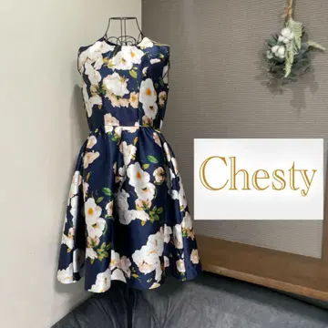 Chesty 체스티 슬리브리스 원피스 꽃무늬