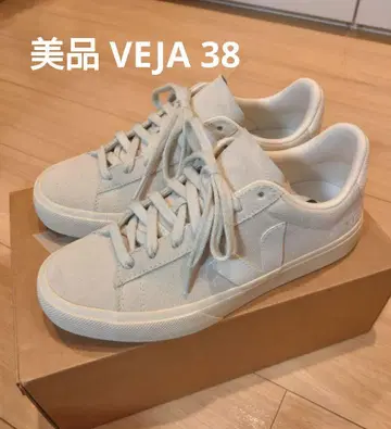새상품 VEJA 베자 스니커즈 스웨이드 스웨이드 38 24.0