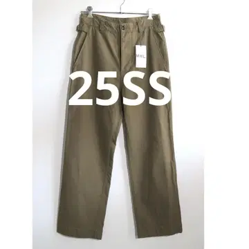 25ss MHL. COTTON NYLON DRILL KHAKI 팬츠