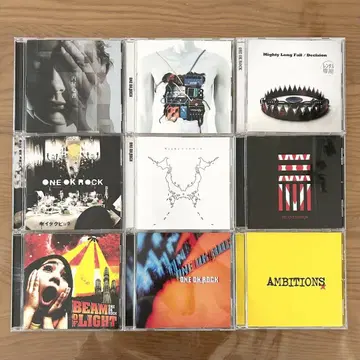 ONE OK ROCK 앨범 싱글 세트 9장