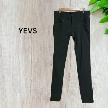 Eves 스키니 팬츠 하의 스트레치 슬림 레그 레이온 혼방