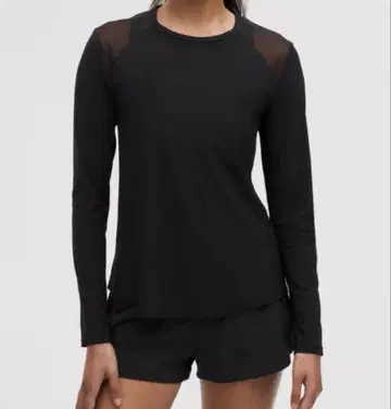 Lululemon Sculpt Long Sleeve 블랙 사이즈 6