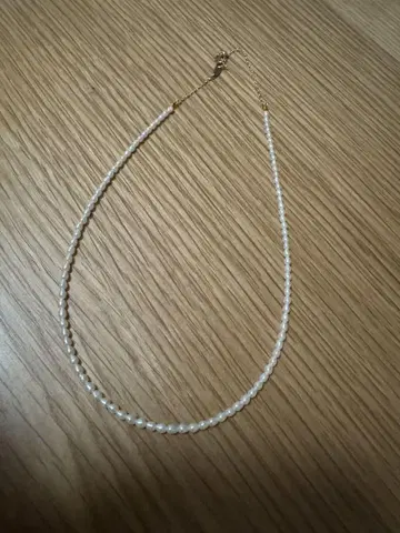 ete K10YG 펄 목걸이