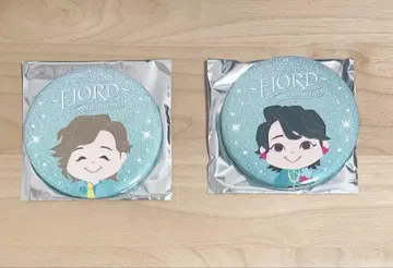 미세스 FJORD (피요르드) 가챠 캔뱃지 2종 세트
